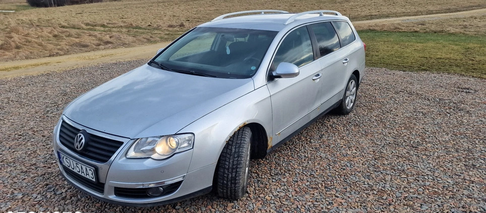 Volkswagen Passat cena 4900 przebieg: 286000, rok produkcji 2008 z Gubin małe 781